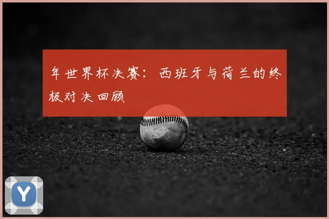 年世界杯决赛：西班牙与荷兰的终极对决回顾
