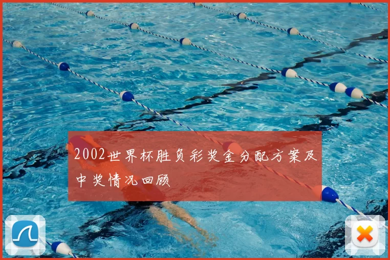 2002世界杯胜负彩奖金分配方案及中奖情况回顾